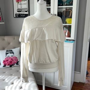 Primark Cream Lace top Blouse